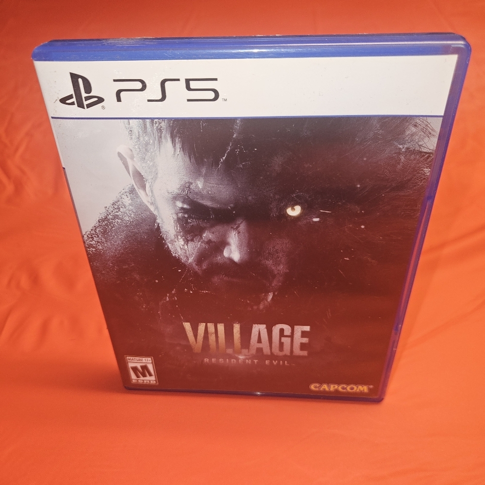 PS5 Village Resident Evil Game Excellent Pre-Owned Condition